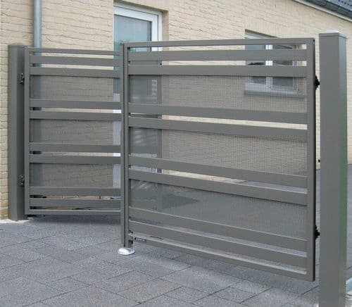 Custom Galvanized Steel Gates in UAE