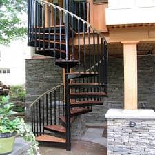 Outdoor Spiral Staircase Solutions in UAE