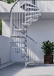 Outdoor Spiral Staircase Solutions in UAE