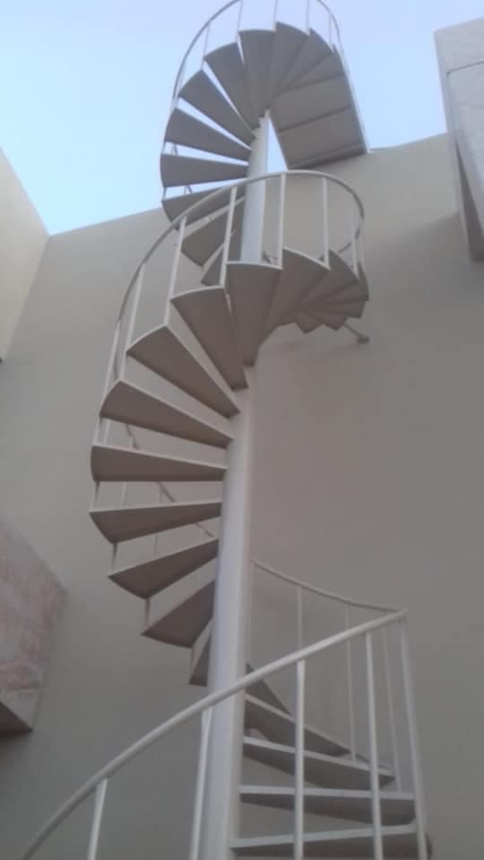 Outdoor Spiral Staircase Solutions in UAE