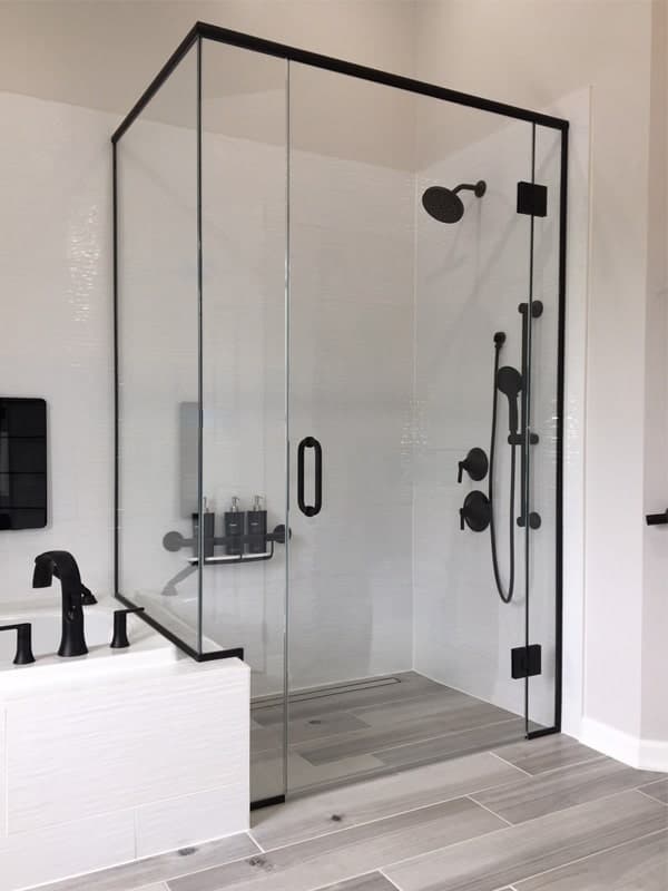 Shower Glass Partition in Dubai