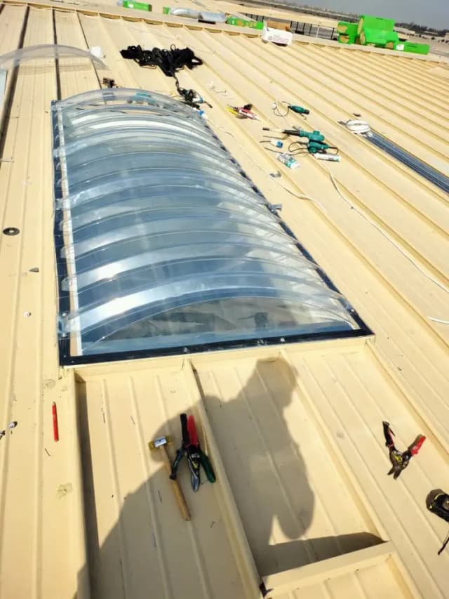 Standing Seam Roof Solutions in UAE