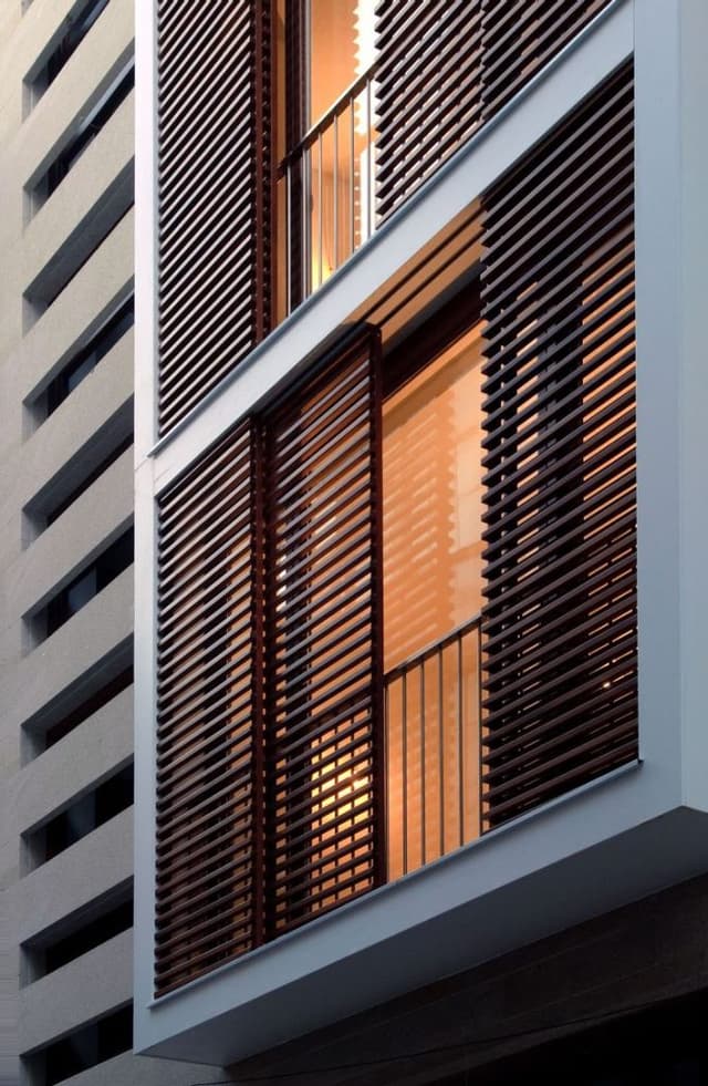 Wooden Louvers in Dubai