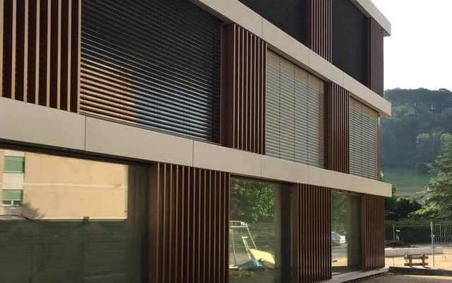 Wooden Louvers in Dubai